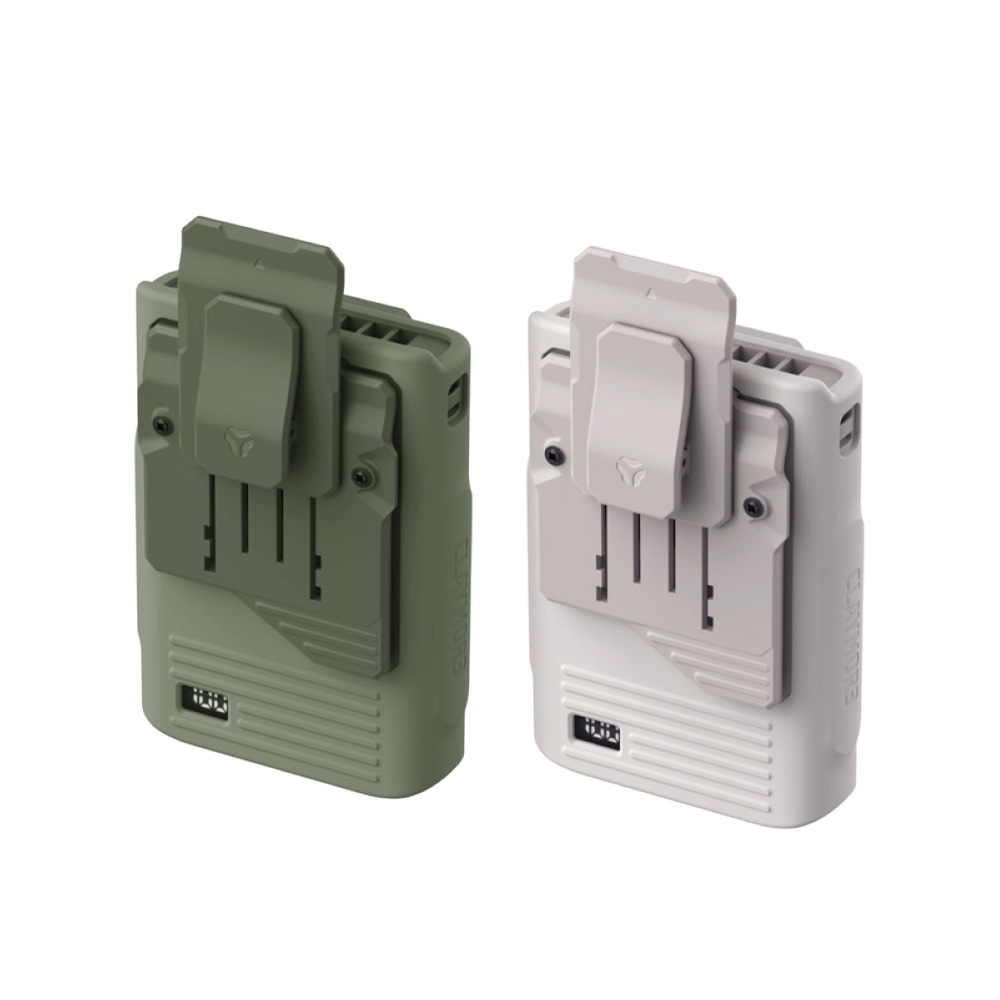 크레모아 클립팬 슬라이드 캠핑 등산 무선 휴대용 선풍기 허리 클립 거치대 넥밴드 제품 이미지