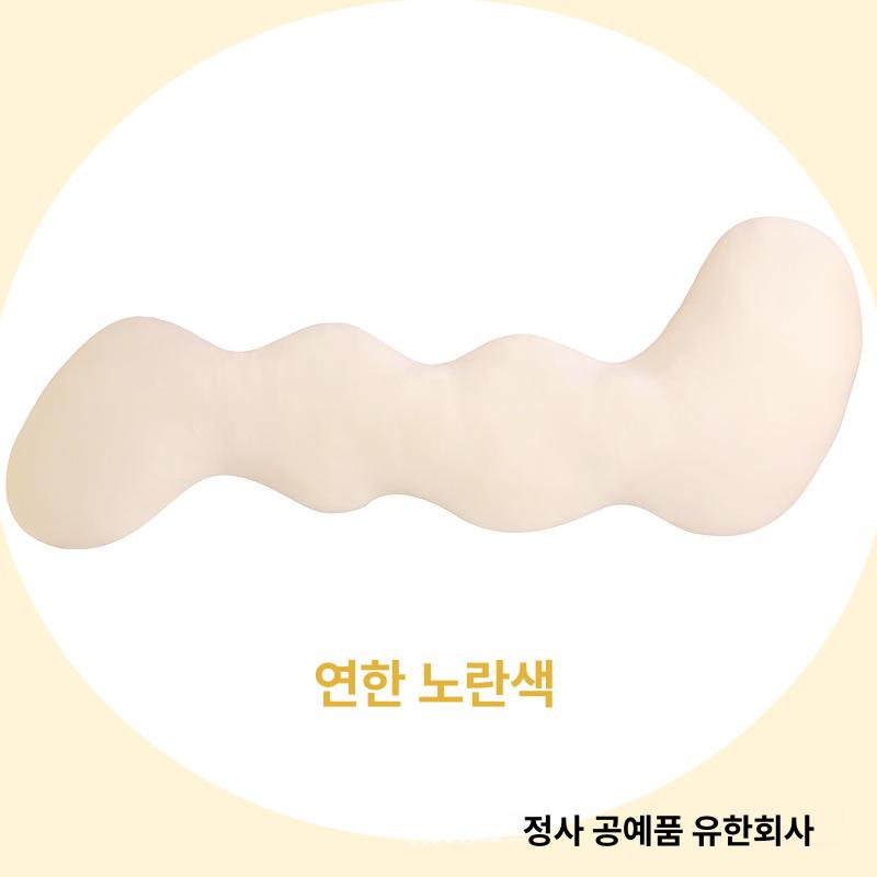 쿨링 바디필로우 아이스 롱베개 여름 바디쿠션 인형베개 시원한 수면쿠션 글레이셔 블루 110cm 이미지 7