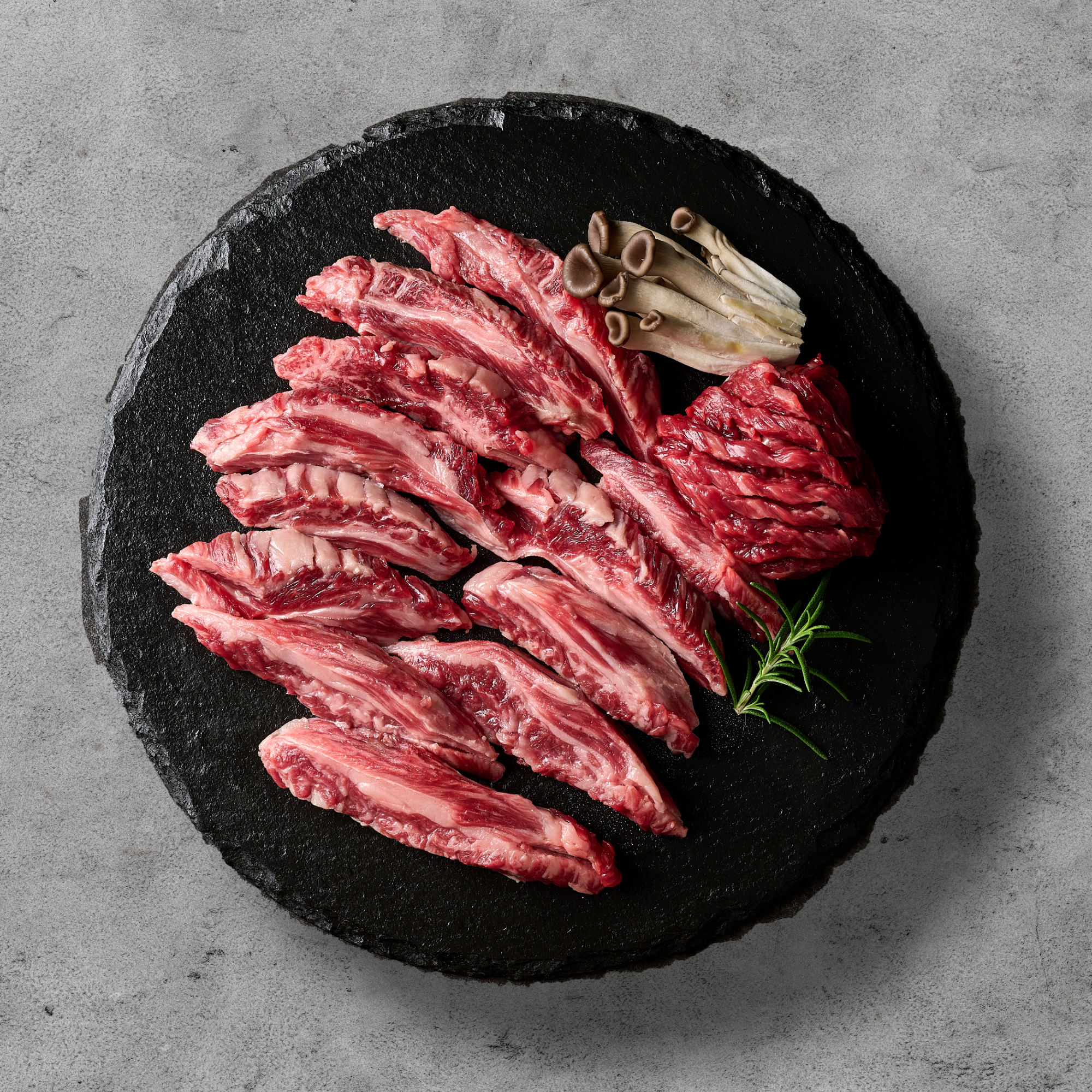 이음한우 투뿔 한우 갈비살 구이용 200g - 상품 이미지
