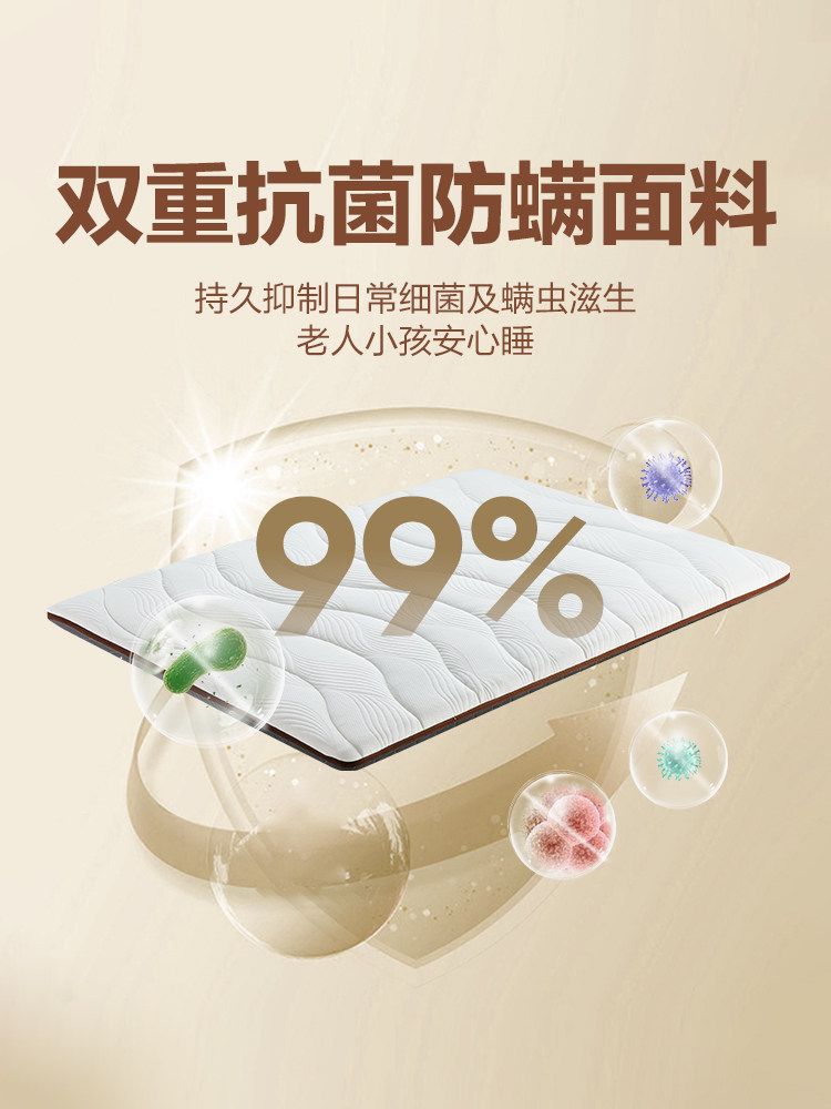 천연 라텍스 야자섬유 매트리스 하드타입 친환경 침대용 라이트 6CM 900mmx1900mm - 상세 이미지 5