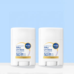 니베아 선 유브이 스페셜리스트 실키 유브이 스틱 15g, 2개 솔직 후기 | 피부 타입별 분석 - 상품 이미지 2