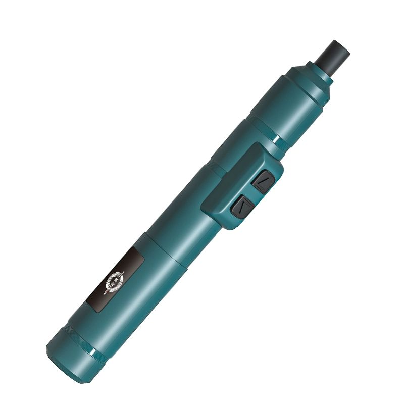 스크류 드릴 전동 미니 소형 고급 USB 휴대용 다기능 블루 레벨 1 12개 - 상품 이미지