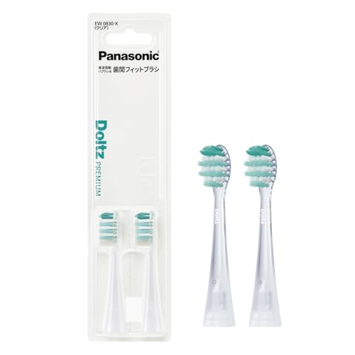 파나소닉(Panasonic) [정품] 교체용 브러시 돌츠 치간 밀착 브러시 (2개입) EW0830-X