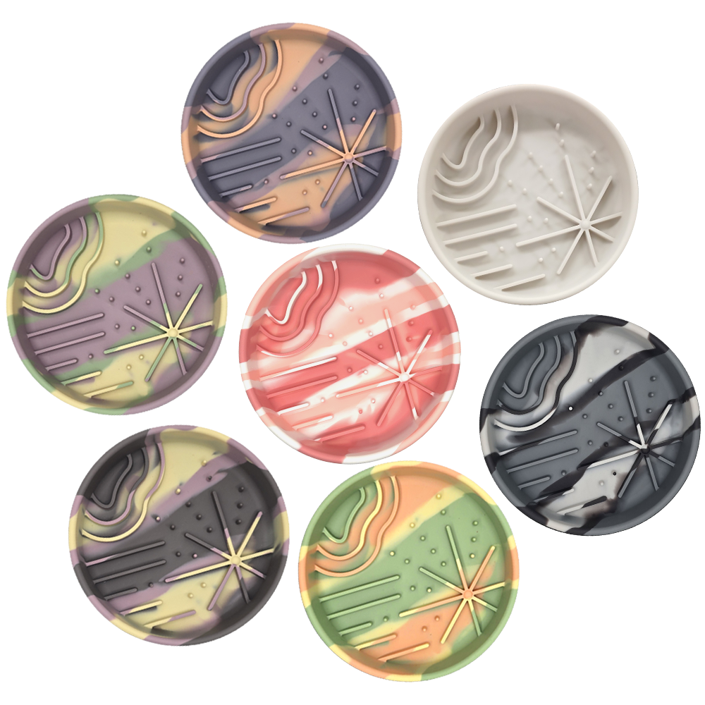 수성시리즈 강아지 고양이 급체방지 슬로우 실리콘 식기 밥그릇 제품 이미지