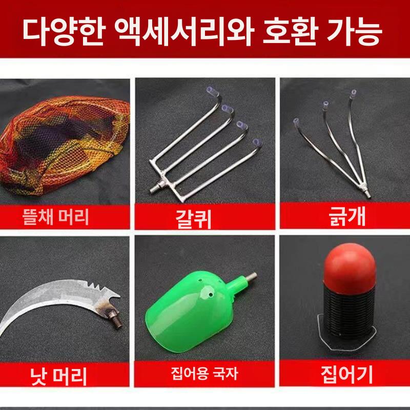 겨우살이장대 장대낫 현수막 갈고리 장대 제거 과일 갈대 막대 클럽 곡괭이 커넥터 알루미늄 - 상세 이미지 2