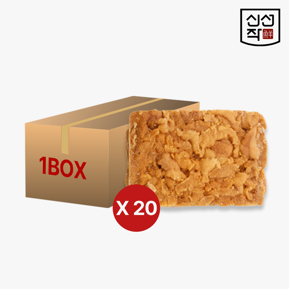 [신선작] 블럭형 우니 칠레산 성게알 8kg(400g x 20ea), 1박스 - 상품 이미지
