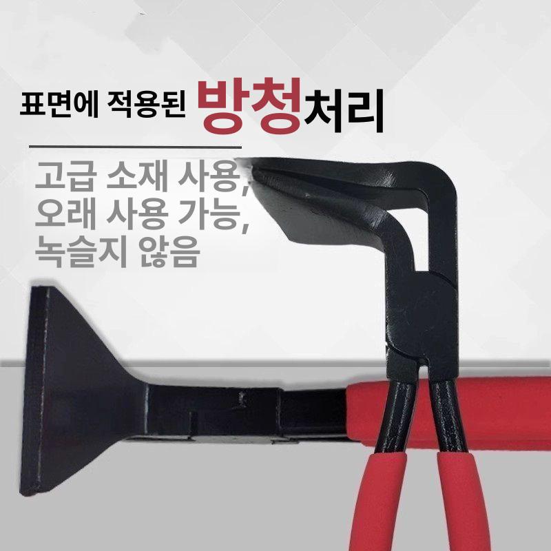 징크 절곡집게 접이식 간단한 밴딩 판넬 작업용 집게 45 각도 플라이어 - 상세 이미지 3