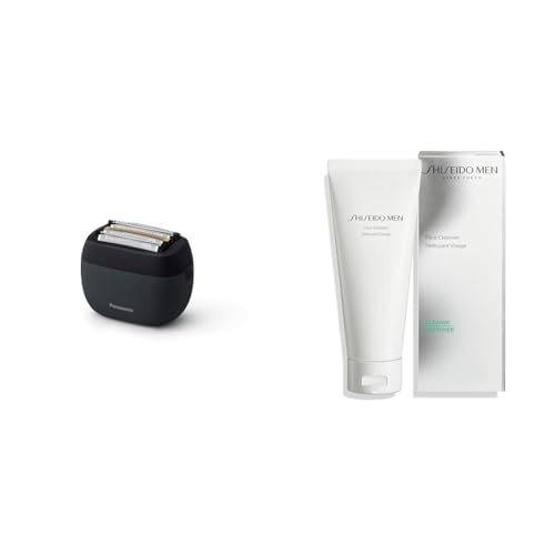 파나소닉(Panasonic) [세트] 람대쉬 팜인 쉐이버 5중날 ES-PV3A-K 시세이도 맨 페이스 클렌저