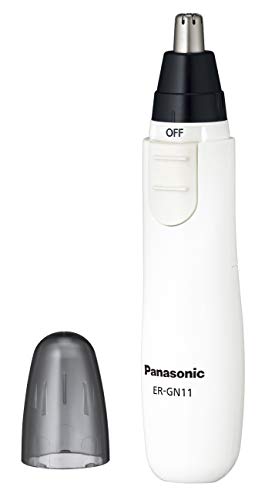 파나소닉(Panasonic) 코털 제거기 에티켓 커터 남성용 눈썹 수염 귀 ER-GN11-W