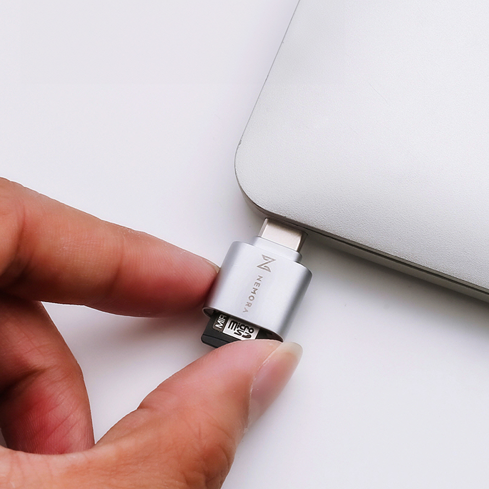 휴대용 C타입 USB 3.1 마이크로SD TF 카드리더기 노트북 스마트폰 태블릿 PC 호환 - 상세 이미지 5