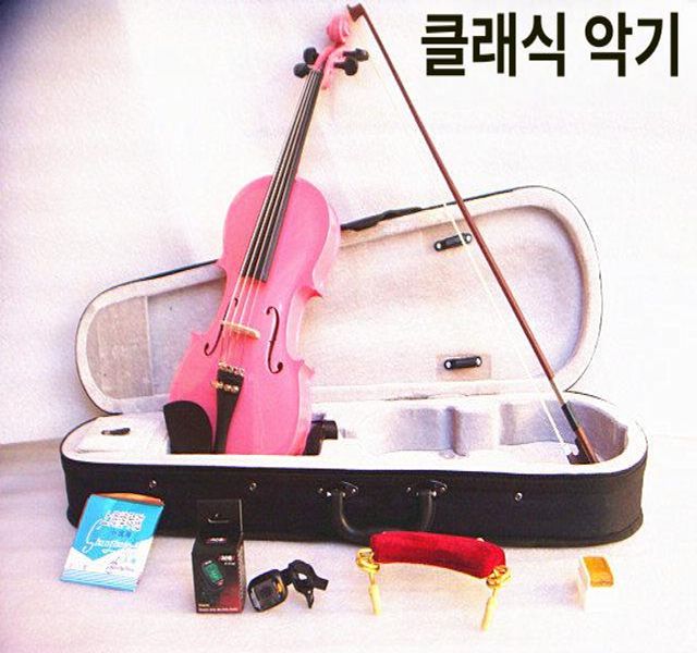어린이 바이올린 입문용 초등학생 연습용 초보자 교육용 학생 악기 레슨용 선물 - 상세 이미지 4