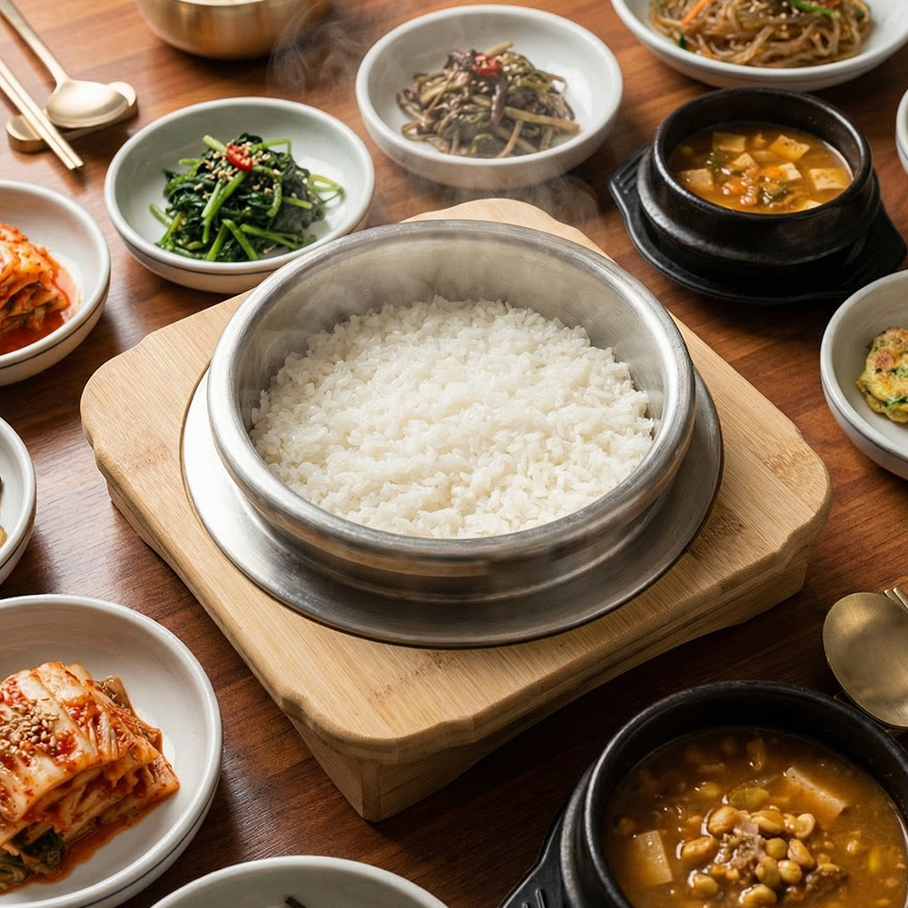 넥소마 명품 인덕션 솥밥 전자동 압력 가마솥 미니 3~4인용 돌솥밥 7분완성 - 상세 이미지 2