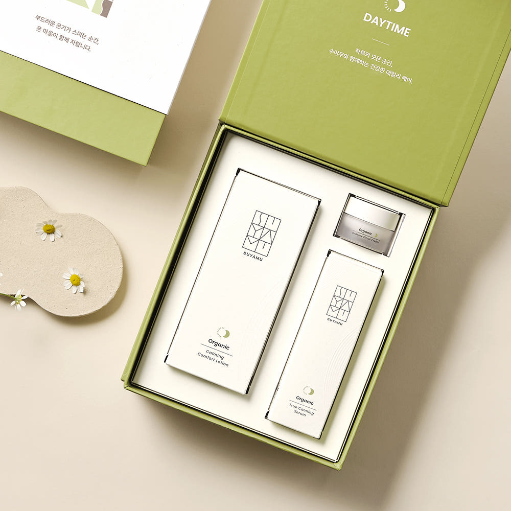 수야무 오가닉 데이타임 세트 (세럼 50ml+로션 240ml+크림 10g) - 상세 이미지 2