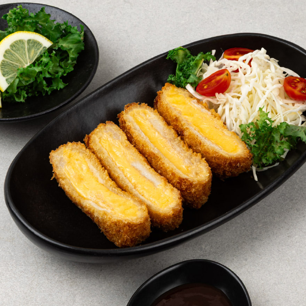 바삭한 비쇼쿠 돈카츠 4종 겉바속촉 / 등심카츠 카사네 콰트로퐁튜카츠 대파크림치즈 이미지 6