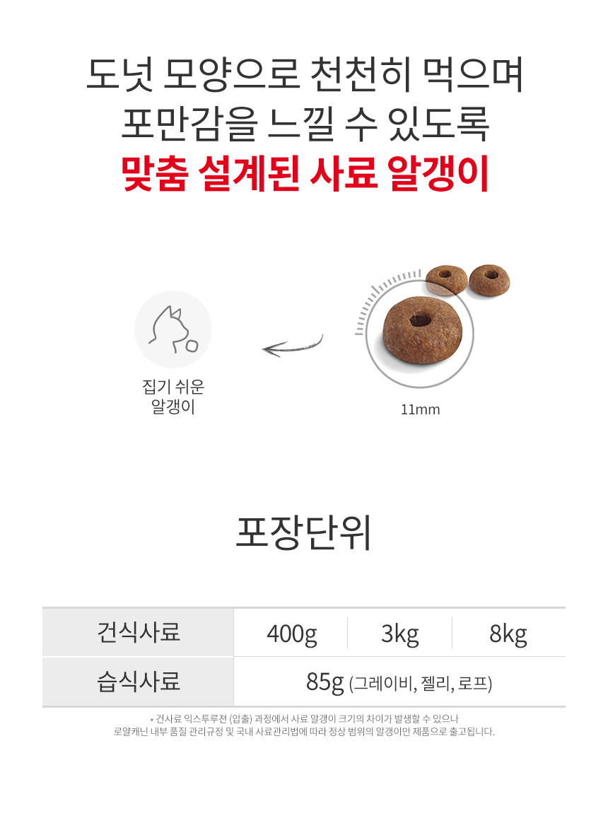 [유통기한 2027.05.13] 로얄캐닌 캣 라이트 웨이트, 3kg, 1개 - 상세 이미지 2