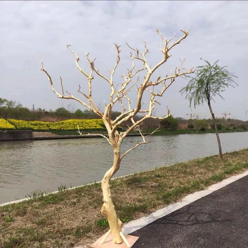 조화 소원나무 진짜같은 인조목 가죽 나뭇가지 야자수 조화나무 실내 모형 나무 화분 대형 - 상세 이미지 3