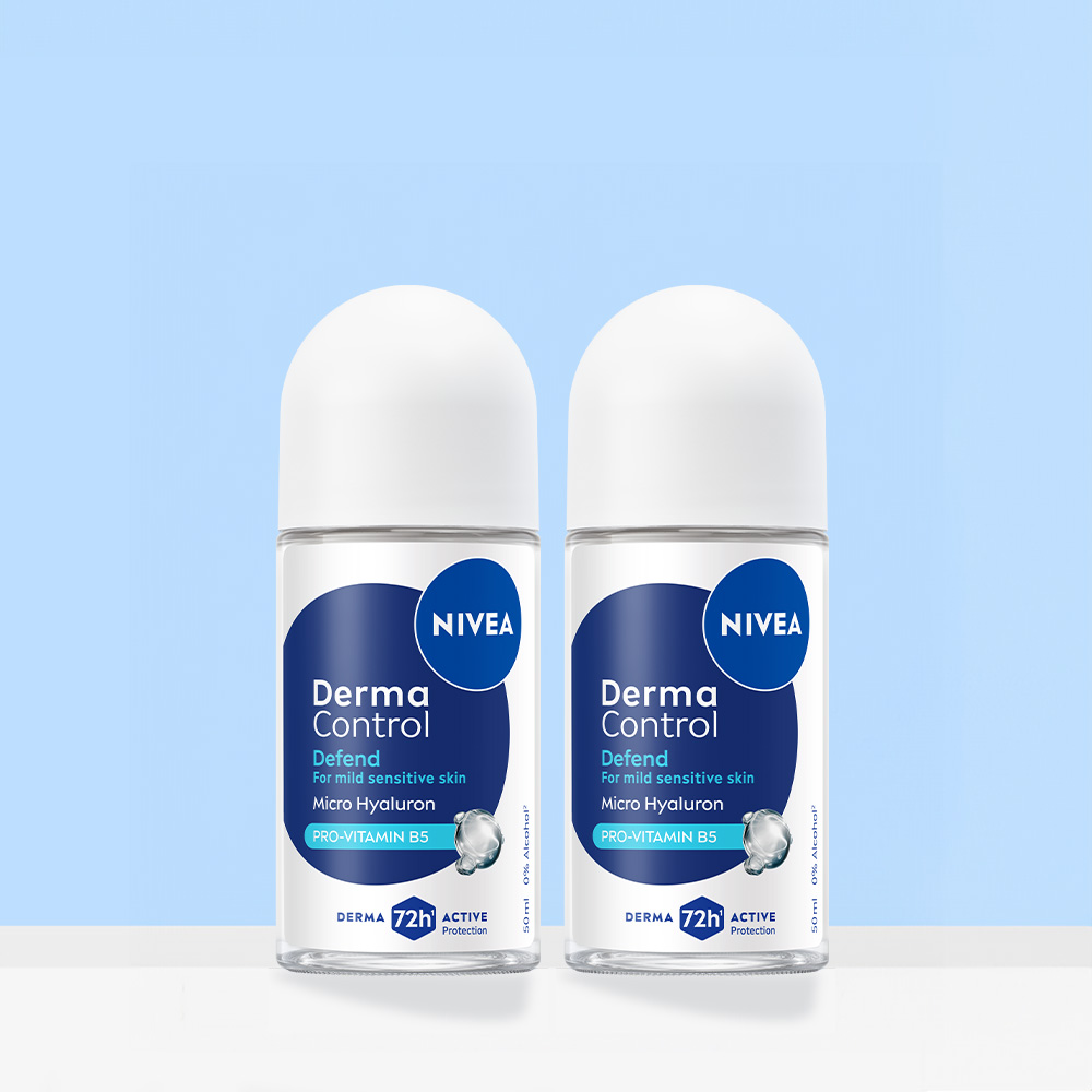 니베아 데오드란트 더마 컨트롤 디펜드 롤온 50ml, 2개 이미지 4
