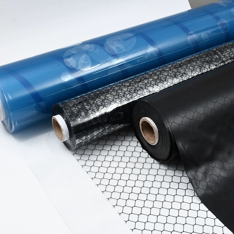 PVC 제전 정전기 필름 벌집형 투명하게 시트 벌집무늬 0.3mm 투명 메쉬 1.37x30m - 상세 이미지 3