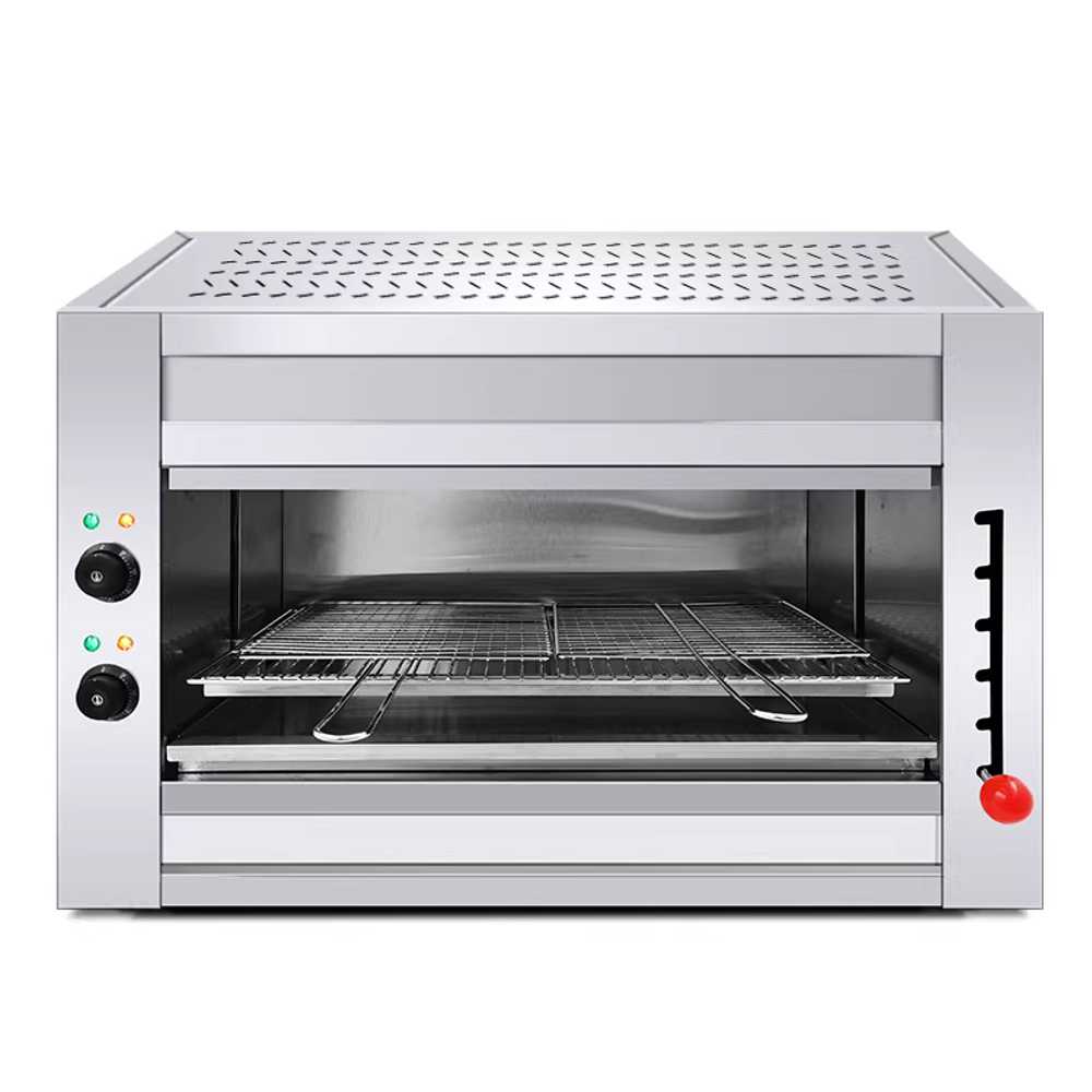 업소용 생선구이기 그릴 굽는 기계 무연 직화 오븐기 936 벽걸이형 2KW - 상세 이미지 2