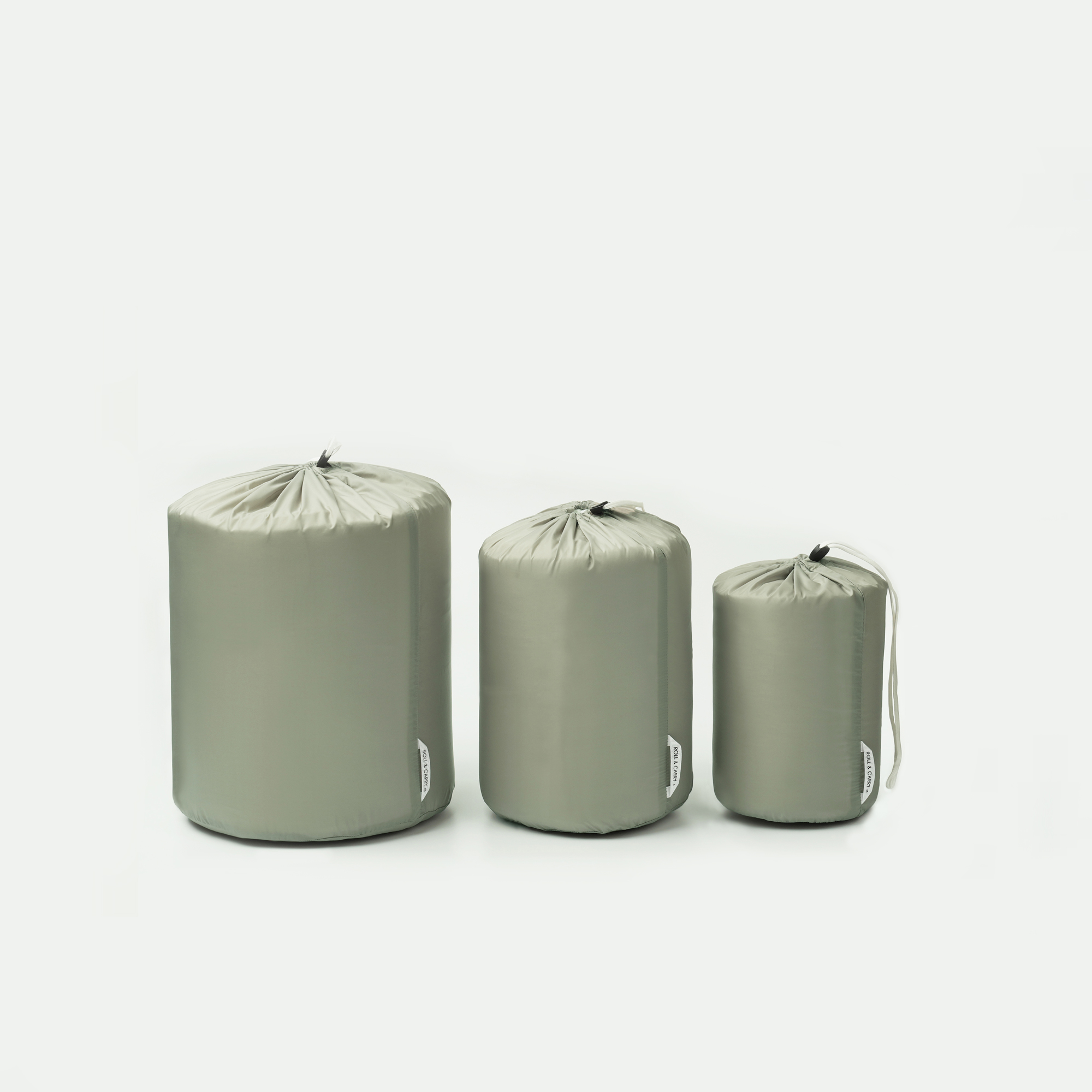 롤앤캐리 여행용세트(XL,L,M, 3개) 초경량 의류파우치 국산 진드기방지 백패킹 백인백 이너백 - 상품 이미지