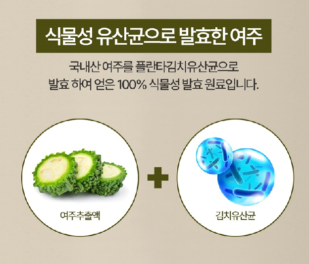 여주발효효소분말 여주바나나플러스정 바나바환 바나바정 - 상세 이미지 4