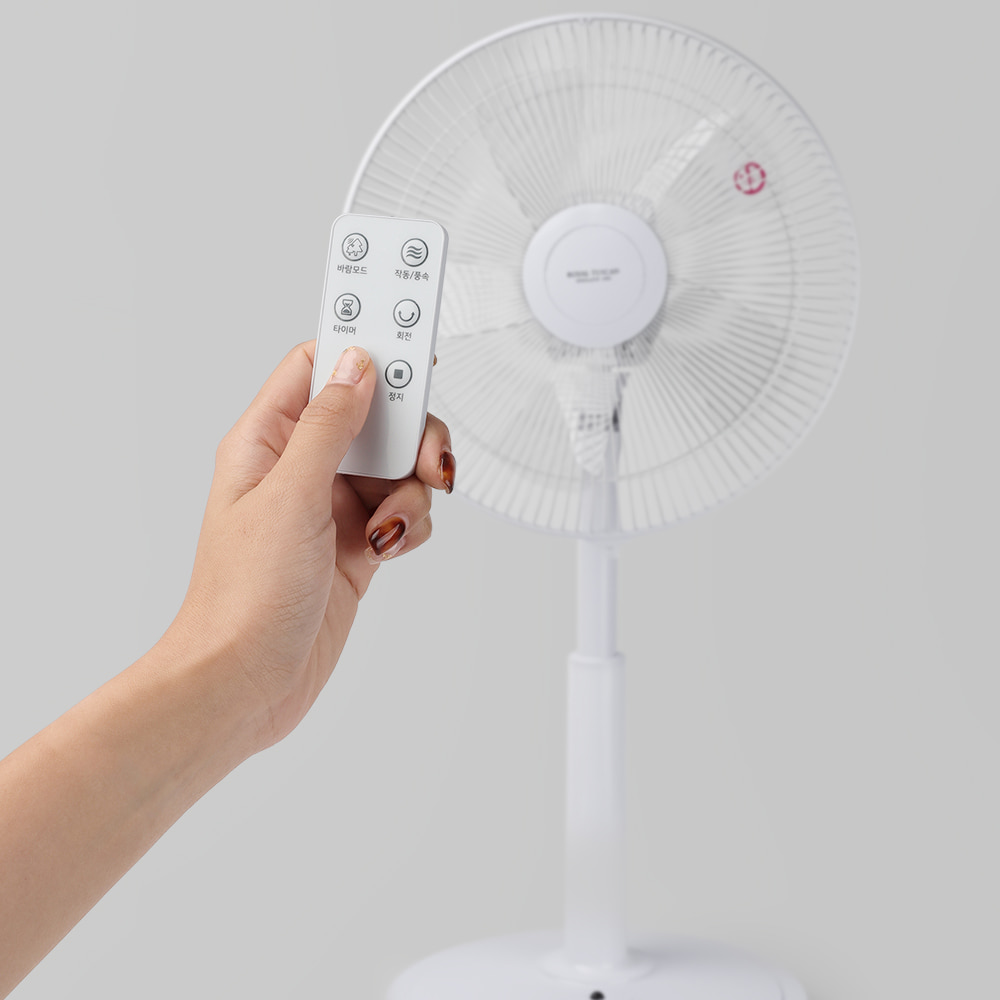 로얄투스칸 발터치 선풍기 14인치 RTF-4636XR 가정용 사무실 거실 저소음 선풍기 이미지 6