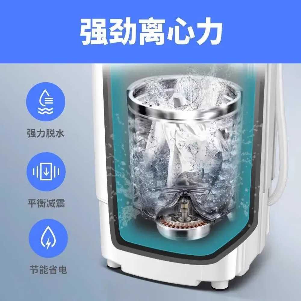 세차장 탈수 기계 회전 건조기 용 터는 물기 머신 8.5kg 플라스틱 - 상세 이미지 4