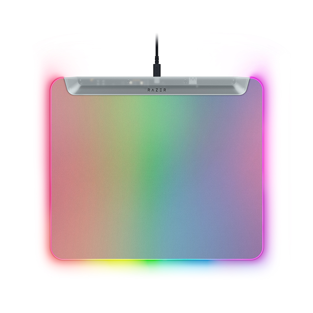 레이저코리아 파이어플라이 V2 Pro RGB 마우스패드 팬텀 화이트 에디션 - 상세 이미지 3