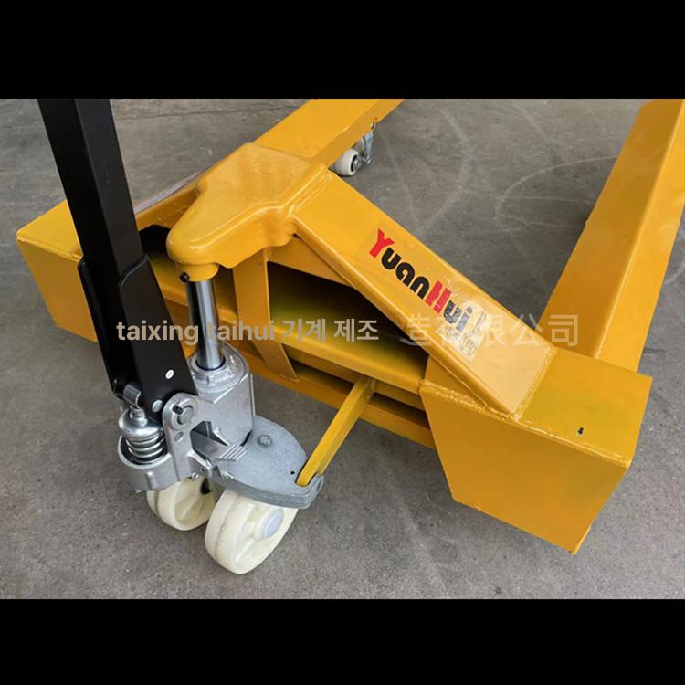 핸드 자키 미니 테이블 포크 이동식 소형 리프트 파렛트 600~1000mm 1.2m - 상세 이미지 5