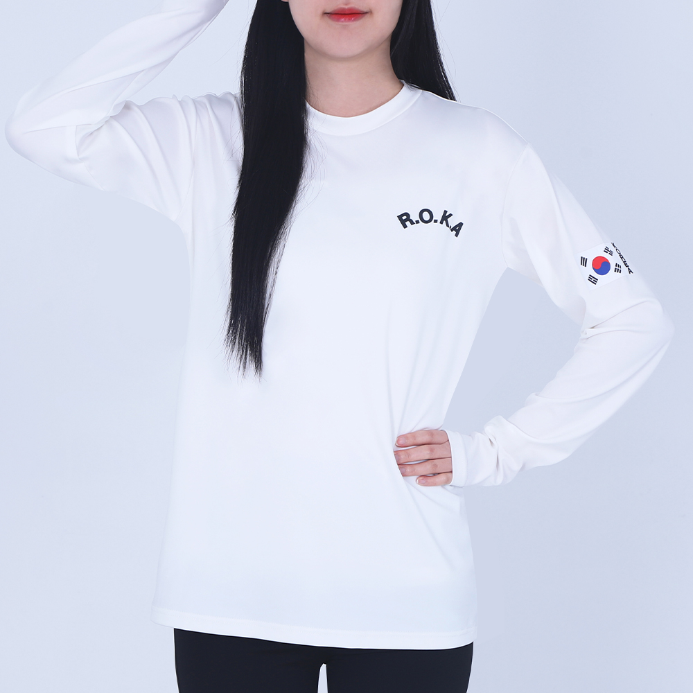 코리아 아미 티셔츠 로카티 긴팔 - 상세 이미지 2