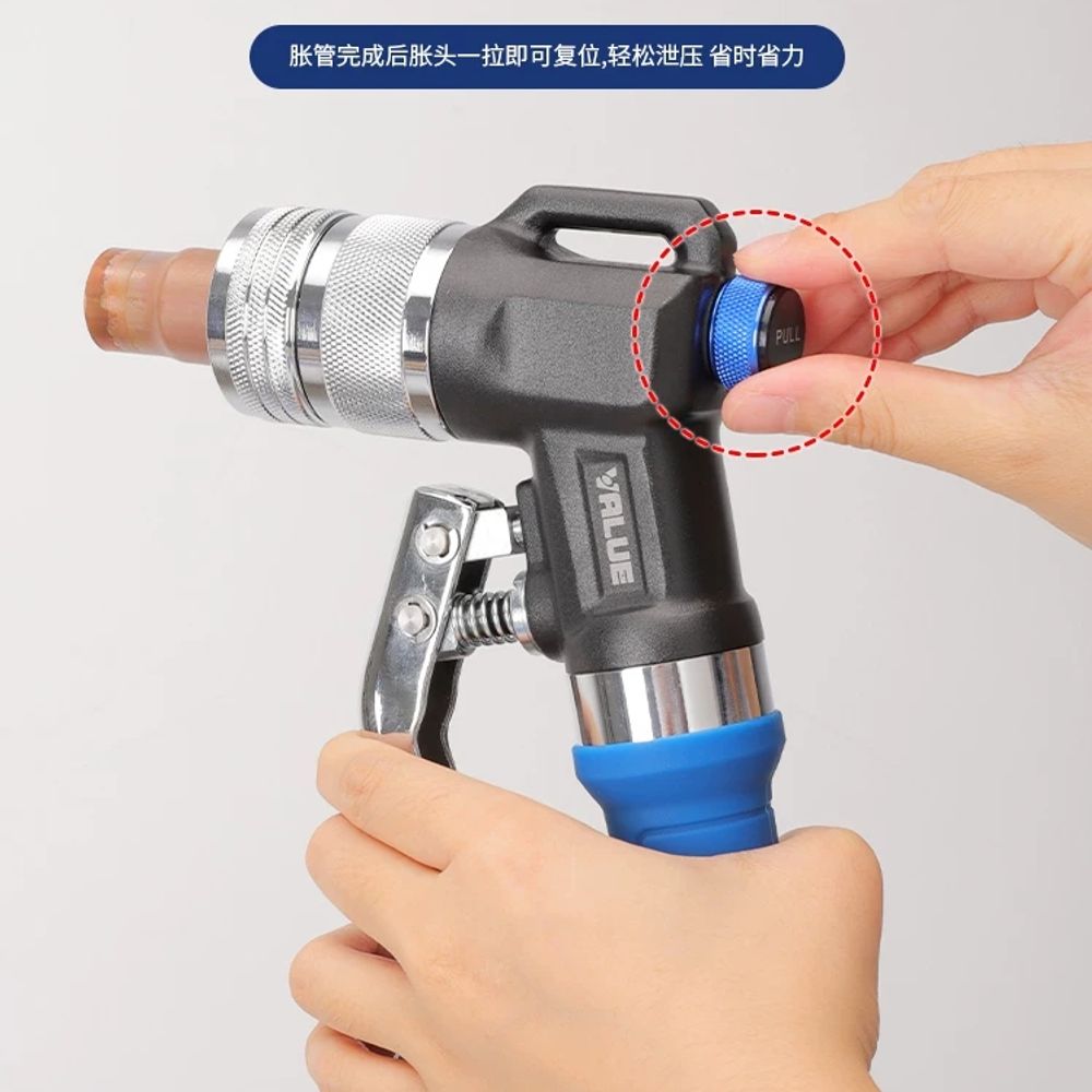 동관 사라기 자동 에어컨 확관기 유압 전동 확강기 파이프 - 상세 이미지 4