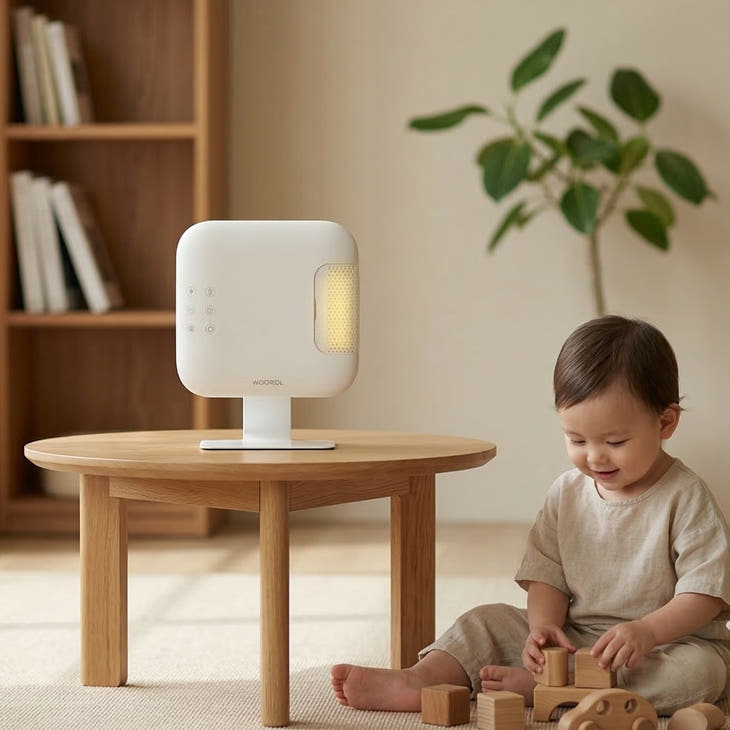 루안 공기청정기 필터 구조