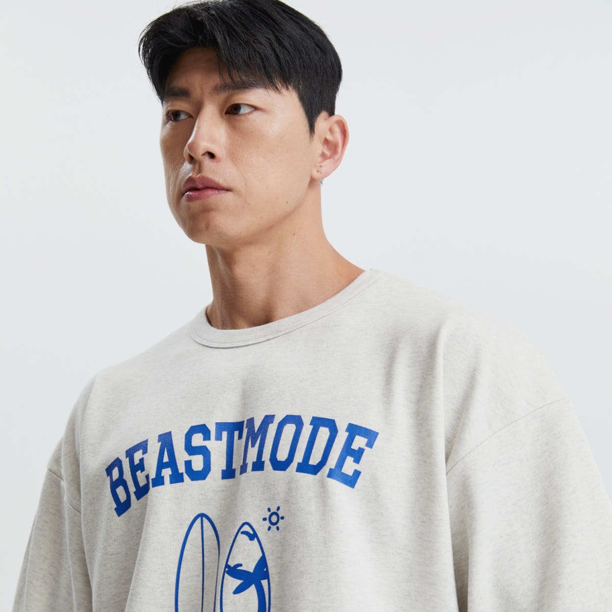 비스트모드 서핑보드 짐웨어 남자 헬스 오버핏 반팔 티셔츠 BSMD 가격 비교 비스트모드 비스트모드 서핑보드 짐웨어 남자 헬스 오버핏 반팔 티셔츠 BSMD