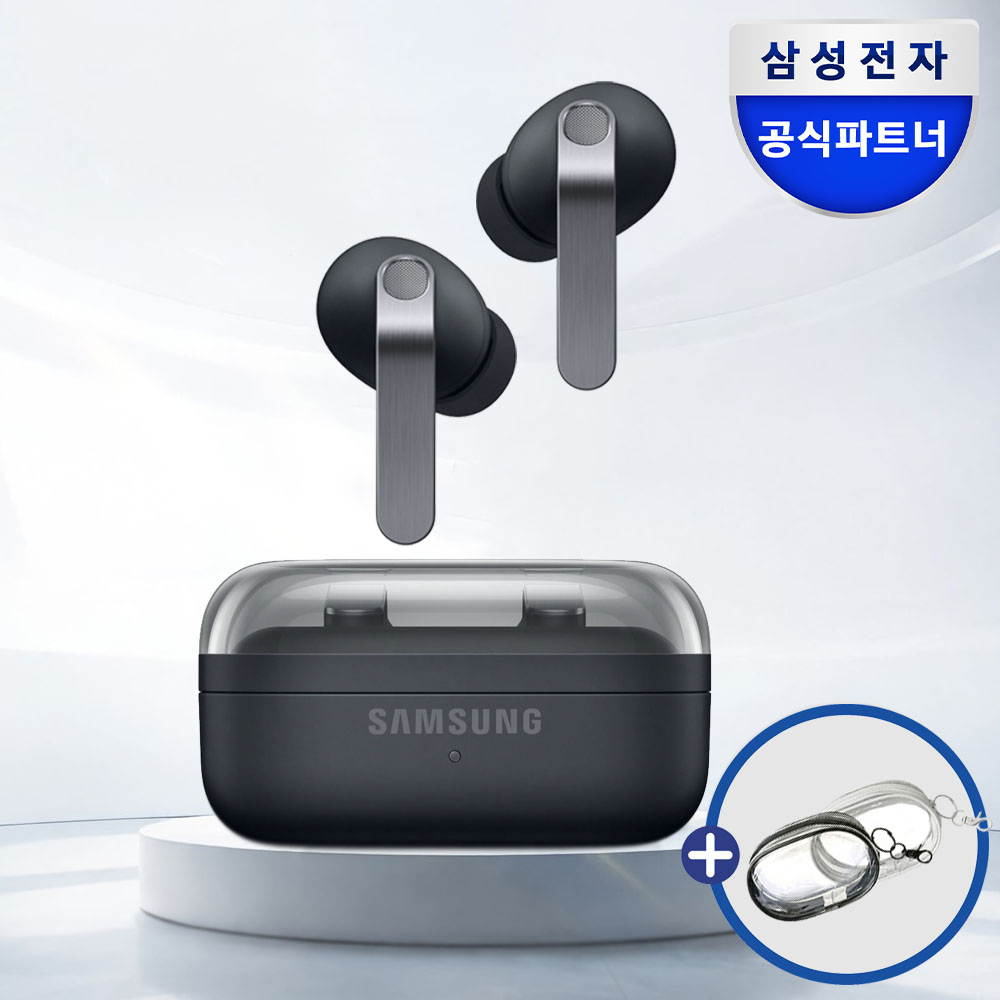 [공식] 삼성 갤럭시 버즈4 프로 무선 블루투스 이어폰 SM-R640 블랙 제품 이미지