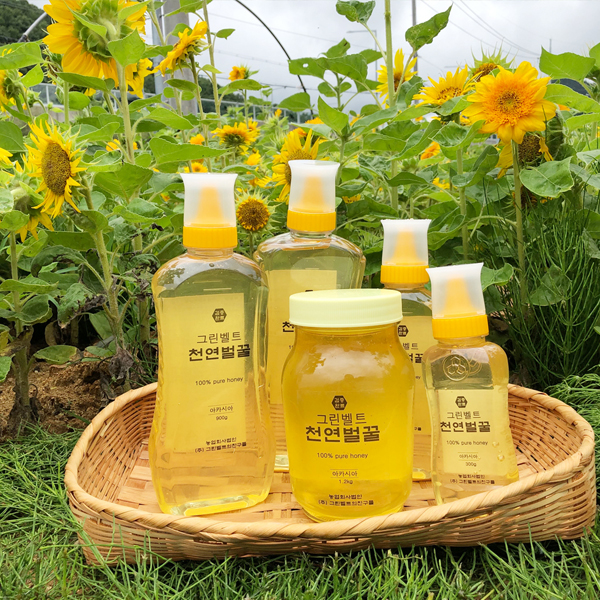 국산 100% 천연벌꿀 아카시아꿀 500g 그린벨트 토종 벌꿀 도소매 - 상세 이미지 5