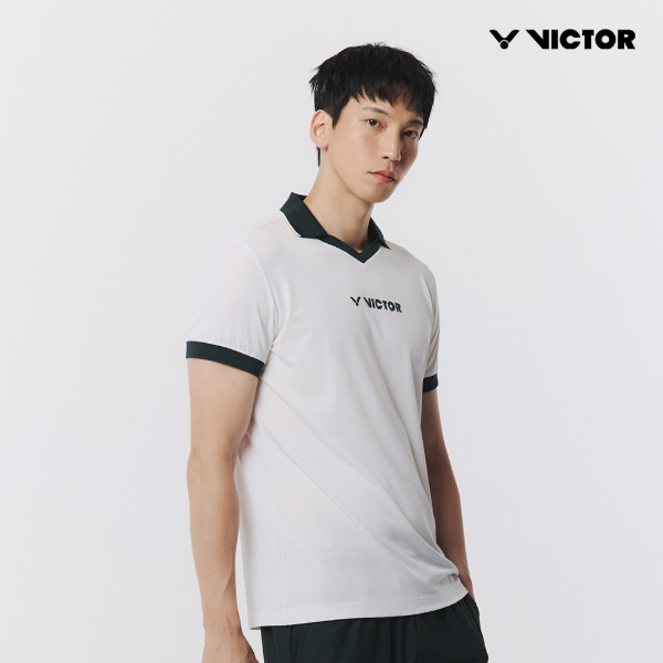 빅터 아울렛 남성 반팔 티셔츠 VT25CTS001M 배드민턴 탁구 스쿼시 스포츠웨어 - 상품 이미지