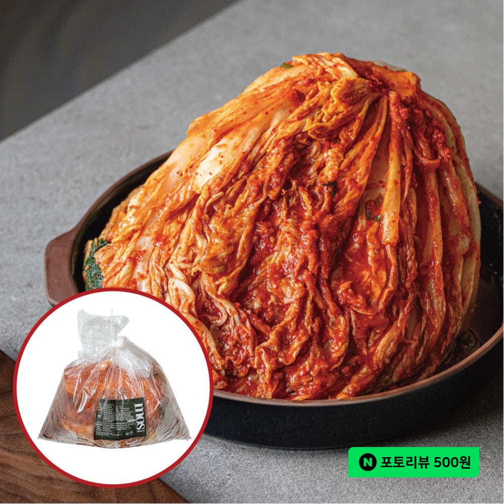 [제작발송/ 9~11일 순차출고] 모스스토리 프리미엄 포기김치 국내산 고춧가루 수제 김치 5kg, 1개 - 상품 이미지