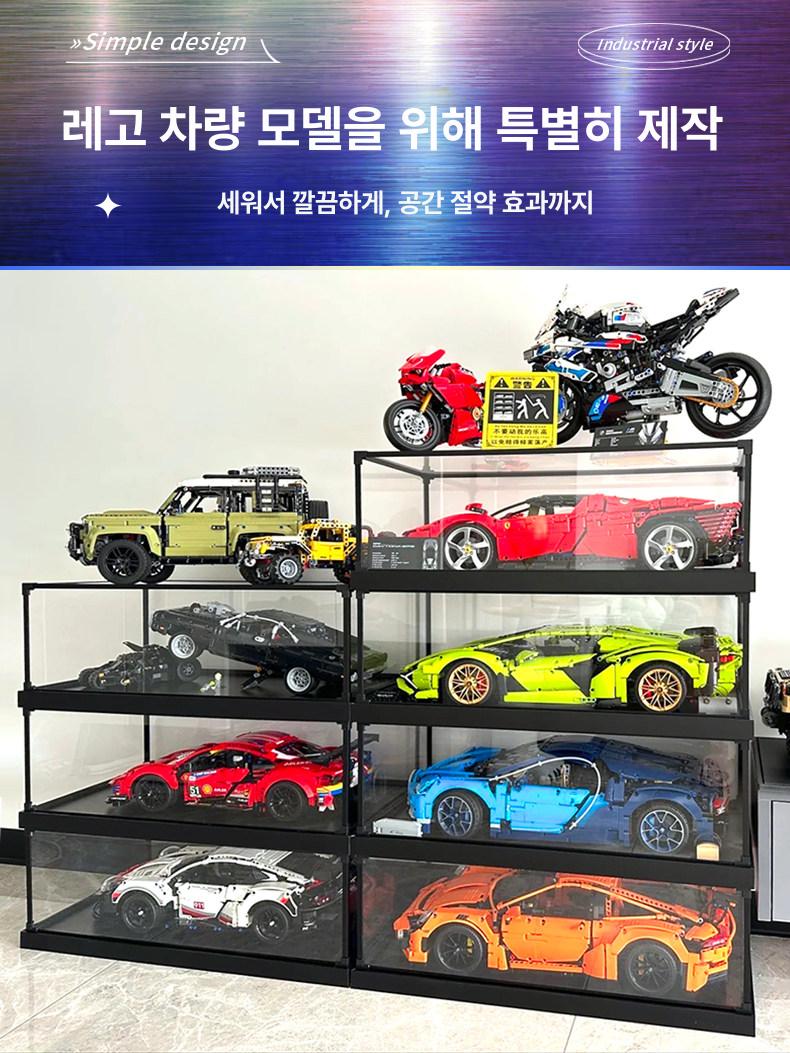 전시용 아크릴 케이스 피규어 보관함 상자 투명 장식장 15cm 20x15cm - 상세 이미지 5