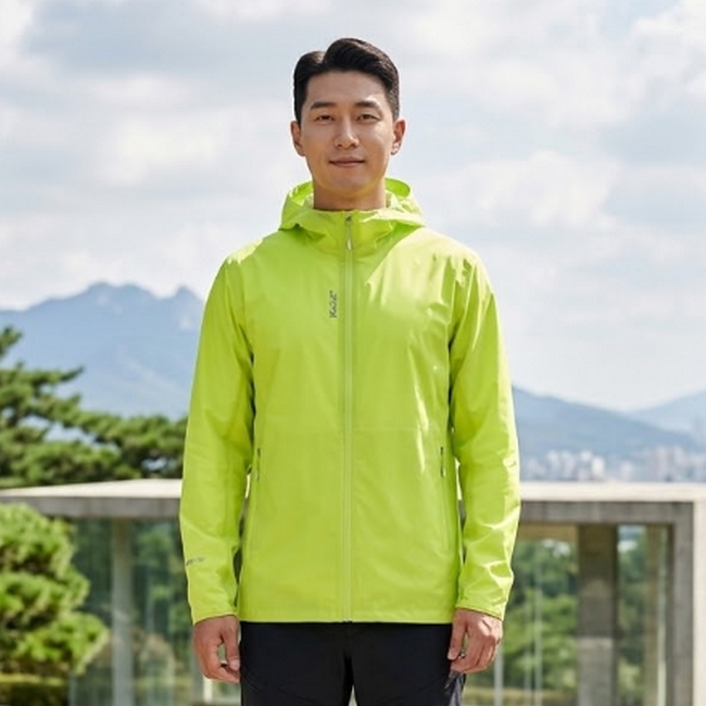 밀레 남성 여름 경량 패커블 방풍 아우터 등산 바람막이 자켓 - 상품 이미지