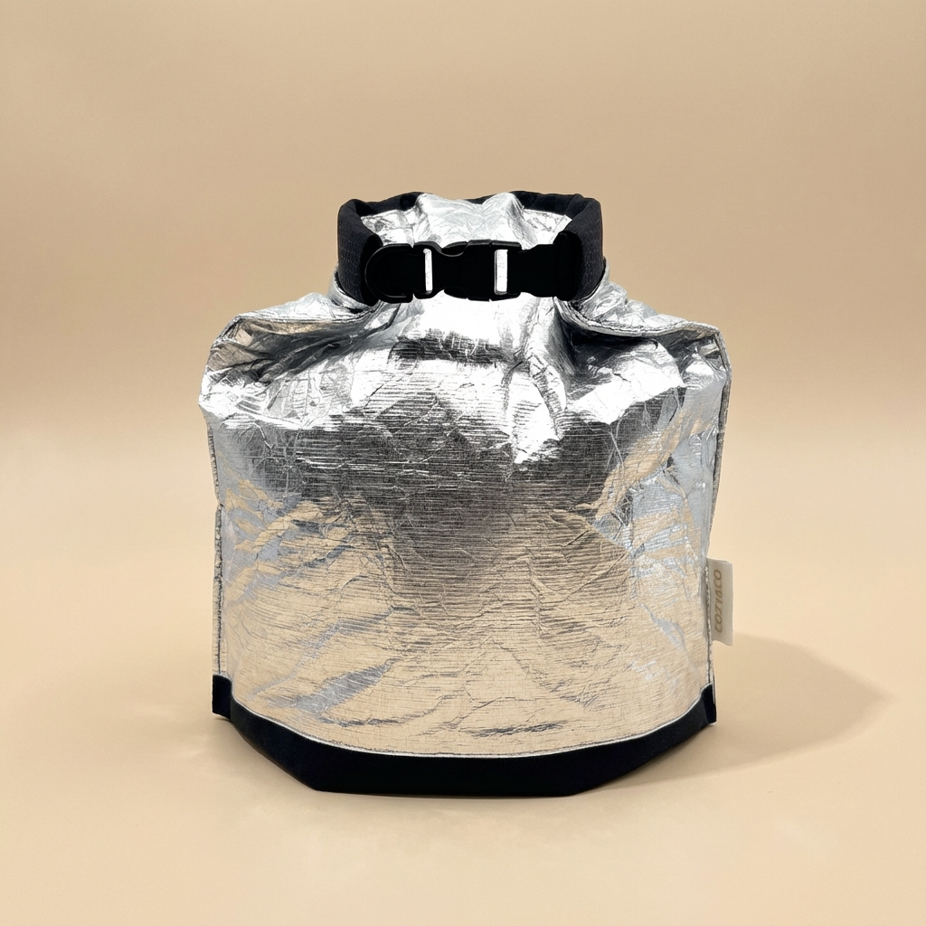 코지앤코 백패킹 보냉백 보냉팩 가방 쿨러백 미니 은박 8L, 실버 이미지 3