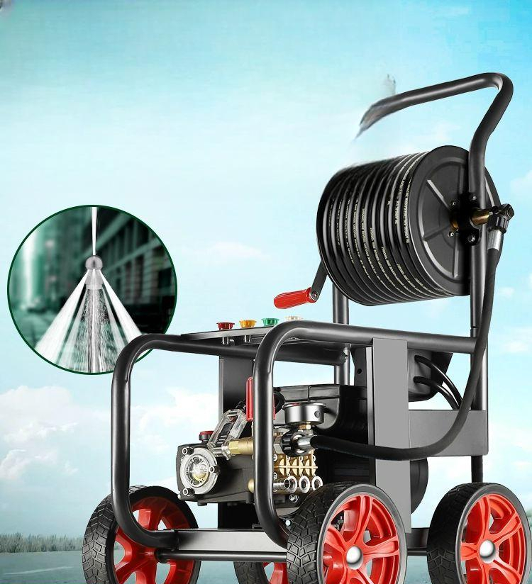 하수구 뚫는 기계 판매 전동상용고압청소 관통기 3.0kW 210kg 50-75mm - 상품 이미지