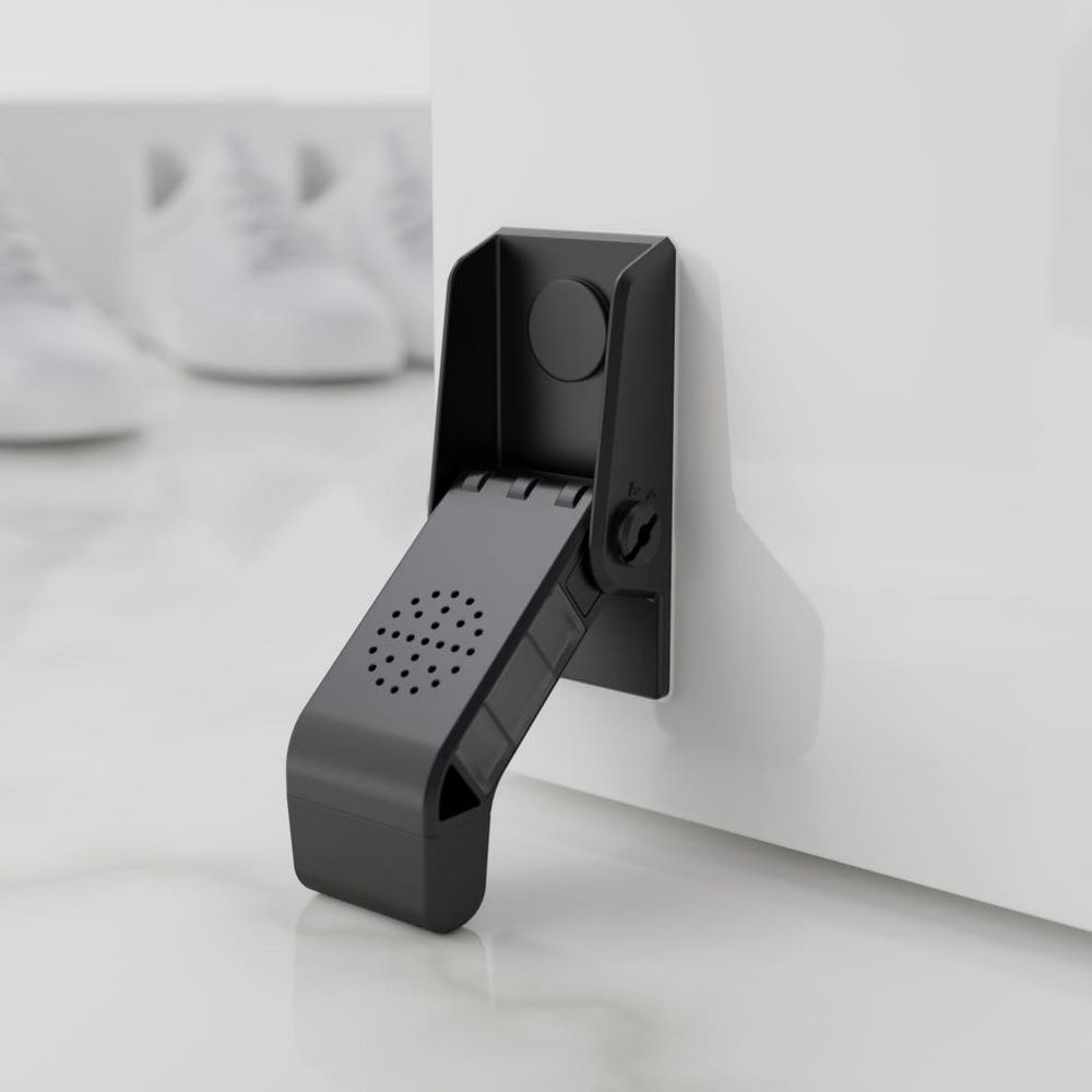 무타공 도어스토퍼 현관 말발굽 반자동 힙톡