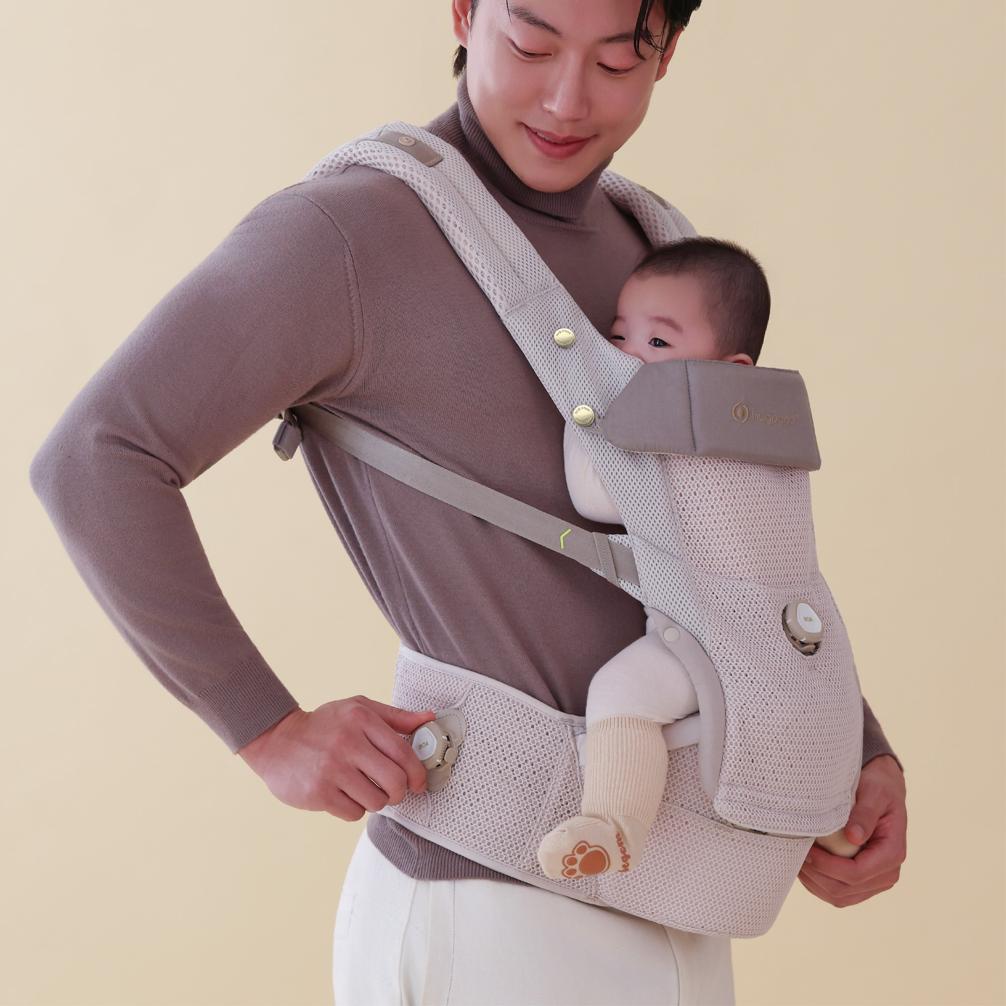 허그파파 다이얼핏 MAX 아기띠 상품 이미지