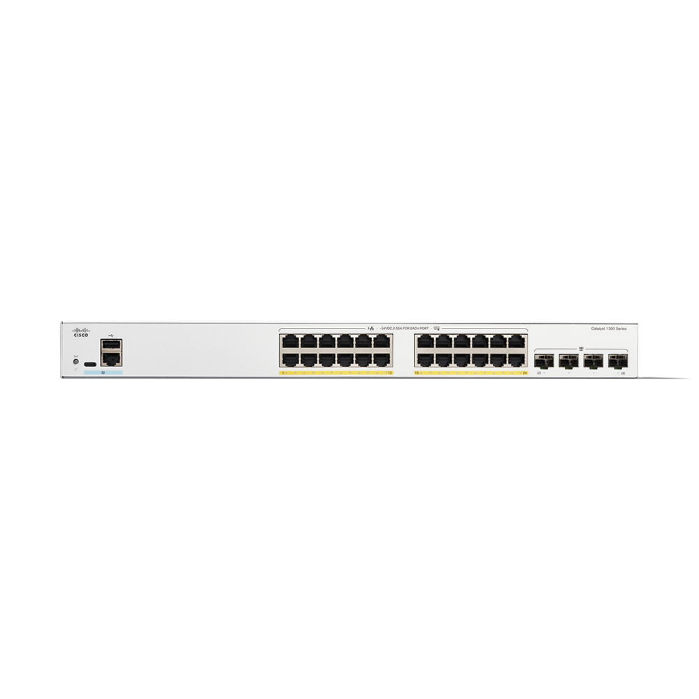 시스코 C1300-24FP-4G 24포트 Full PoE+ 기가비트 스위치 4SFP - 상세 이미지 2