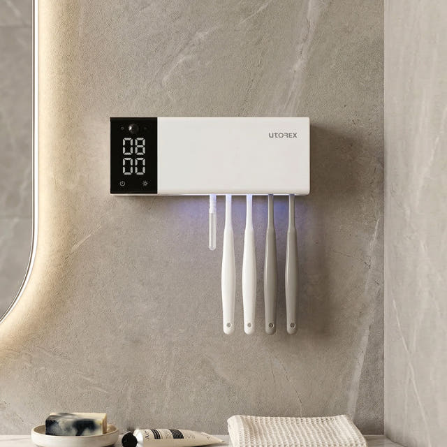 가정용 무선 히팅 UV 살균 건조 USB 충전식 칫솔살균기 소독기