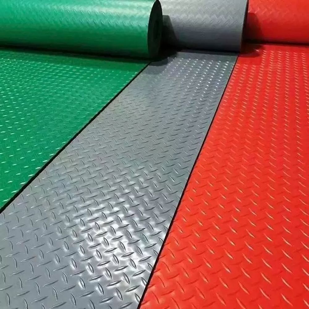 미끄럼방지 고무매트 바닥 계단 PVC 매트 10m 방수 - 상품 이미지