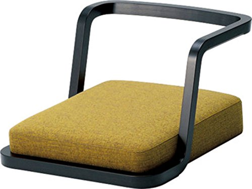 텐도목공 좌식 의자 T-3187WB-BX 화이트 비치 BX색 원단 NC B0137 머스타드 3187BX