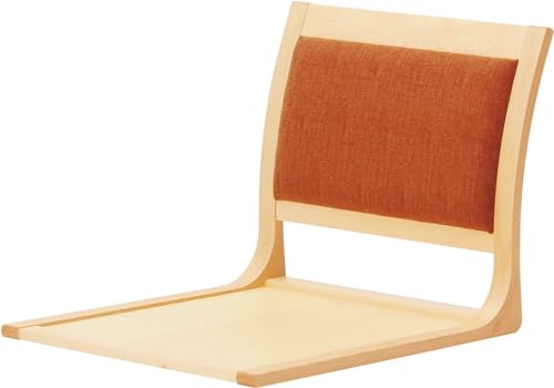 텐도목공 좌식 의자 T-5770MP-NT 메이플 원목(내추럴 컬러) 원단 파라가스 B0435(옐로우) 5770NT