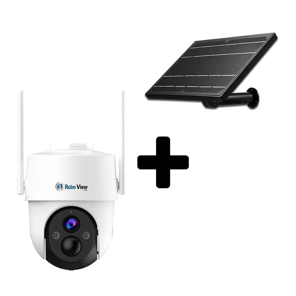 글로벌아이넷 로보뷰 S11+8W 4G LTE 상시녹화 AOV CCTV 무선 배터리 이동식 - 상품 이미지