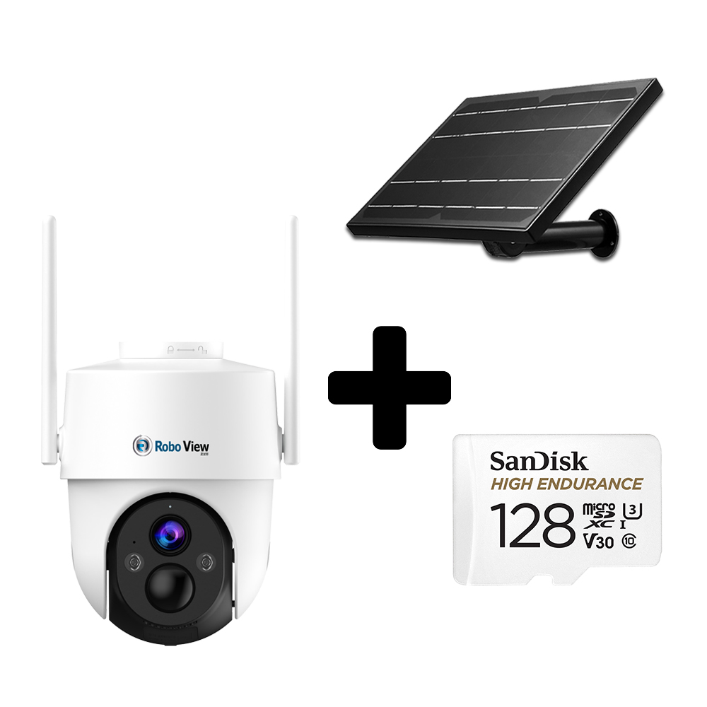글로벌아이넷 로보뷰 S11+8W+128GB 4G LTE 상시녹화 CCTV 무선 배터리 - 상품 이미지